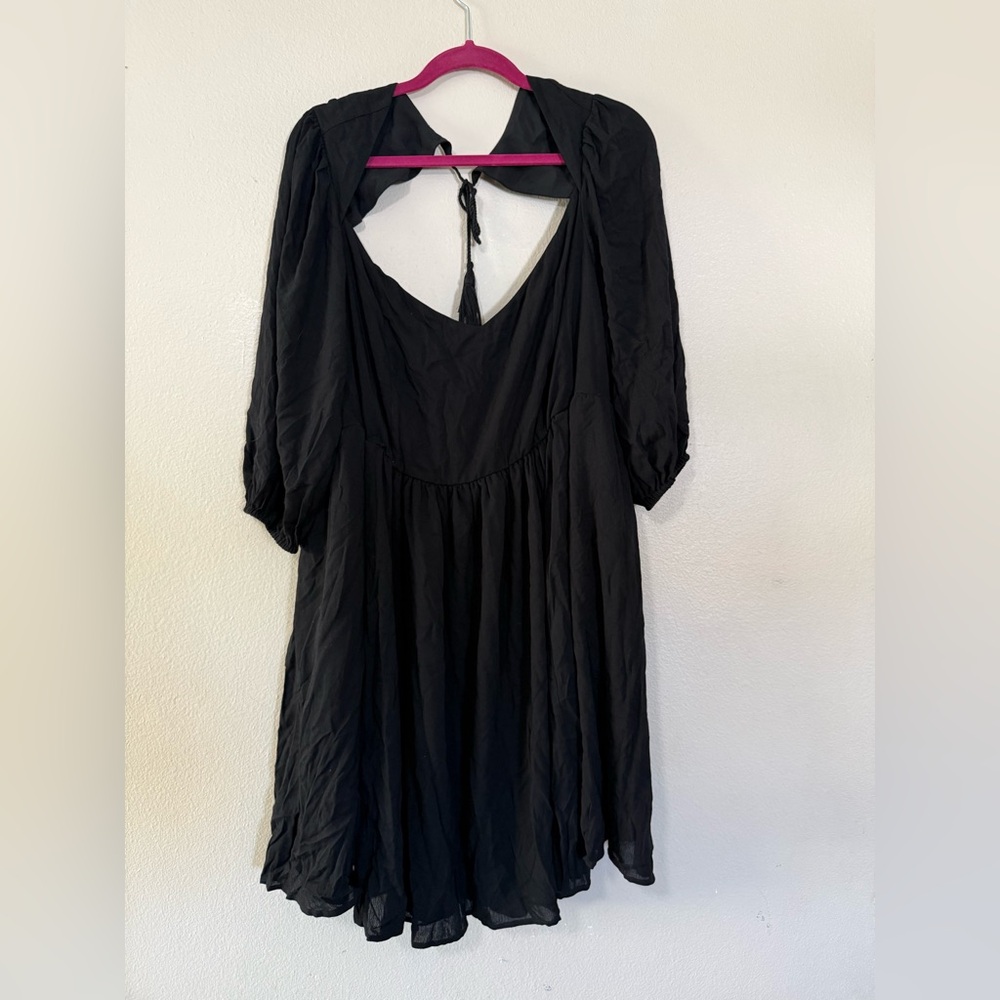 Elegant Black Women's Dress